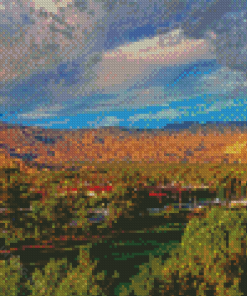 Coachella valley Landscape Diamond Painting