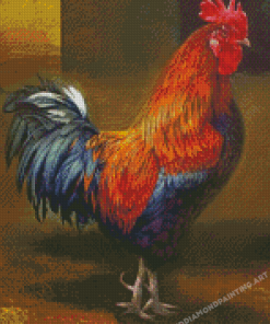 Cockerel Bird Diamond Painting