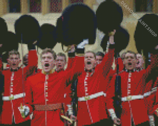 Coldstream Guards Diamond Painting