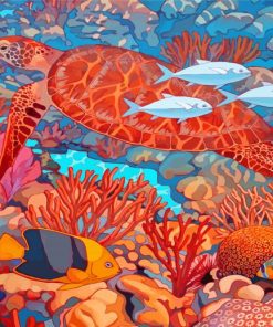 Corals Diamond Painting