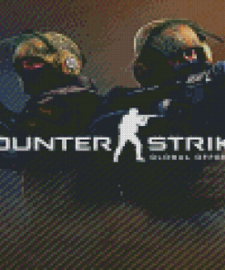 Counter Strike Global Offensive Game Diamond Painting