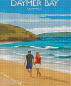 Daymer Bay Poster Diamond Painting