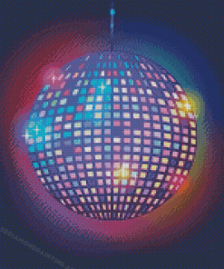 Disco Ball Glowing Diamond Painting