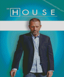 Dr House Serie Poster Diamond Painting