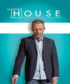 Dr House Serie Poster Diamond Painting