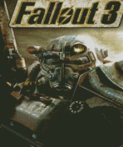 Fallout 3 Video Game Diamond Painting