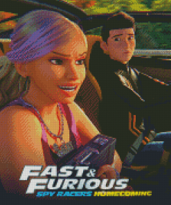 Fast And Furious Spy Racers Homecoming Diamond Painting
