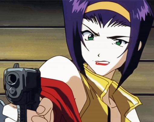 Faye Valentine Anime Diamond Painting