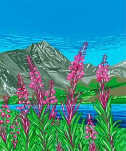 Fireweed Diamond Painting