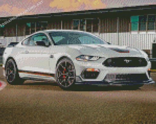 Ford Mach 1 Mustang Diamond Painting