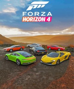 Forza Horizon Game Poster Diamond Painting