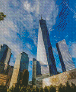 Freedom Tower Ny City Diamond Painting