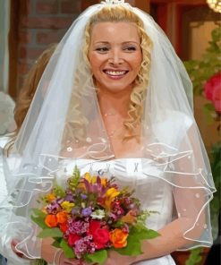 Friends Phoebe Buffay In Wedding Dress Diamond Painting