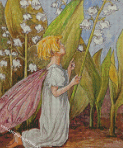 Lily Of The Valley Fairy Cicely Mary Barker Diamond Painting