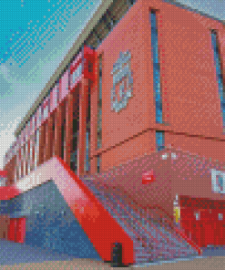 Liverpool Football Stadium Diamond Painting