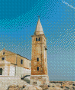 Madonna Dell Angelo Church In Caorle Diamond Painting