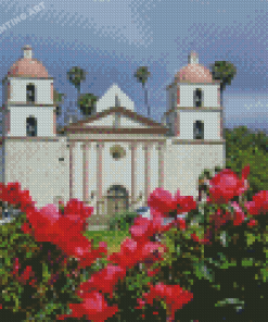 Old Mission Church Diamond Painting