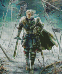 Old Soldier Man Diamond Painting