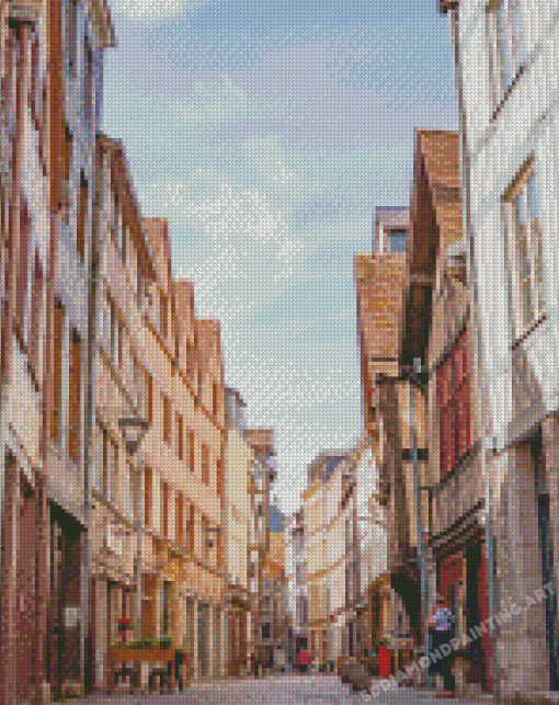 Rouen Alleys Diamond Painting