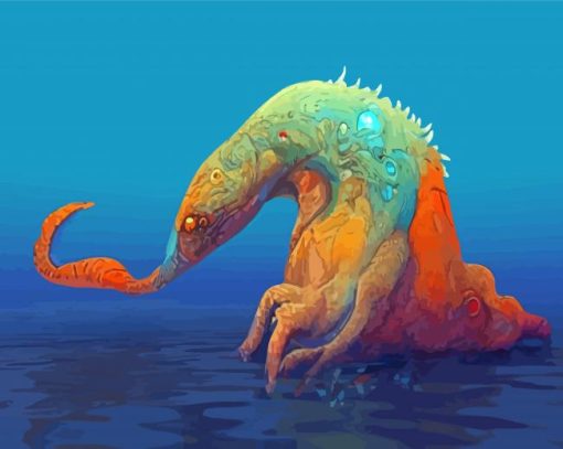 Sea Monster Diamond Painting