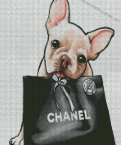 The Chanel Dog Diamond Painting