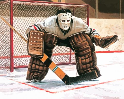 The Hockey Goalie Diamond Painting