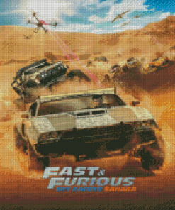 Tv Serie Fast And Furious Spy Racers Diamond Painting