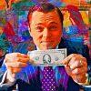 Abstract Wolf Of Wall Street Diamond Painting