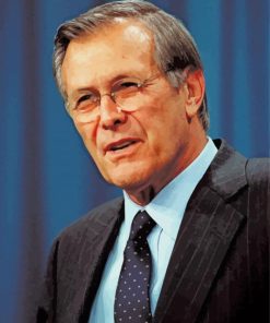 Aesthetic Donald Rumsfeld Diamond Painting