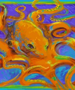 Aesthetic Abstract Octopus Diamond Painting
