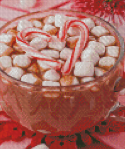 Aesthetic Hot Chocolate Diamond Painting