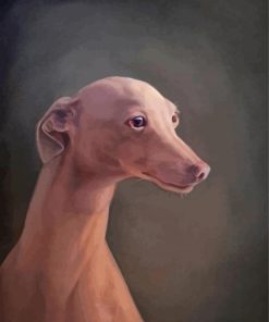 Aesthetic Italian Greyhound Diamond Painting