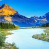 Beautiful Mountains River Landscape Diamond Painting