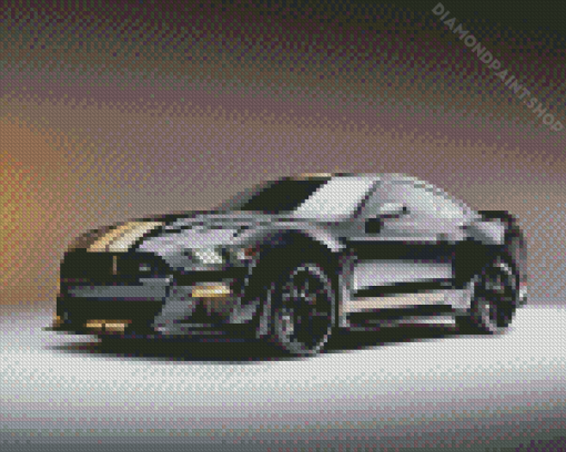 Black Ford Shelby Cobra Diamond Painting