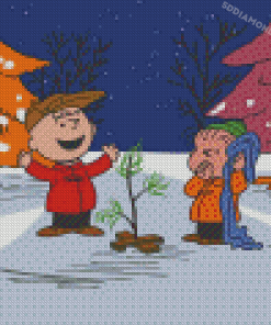 Charlie Brown Christmas Diamond Painting