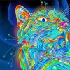Colorful Abstract Guinea Pig Diamond Painting