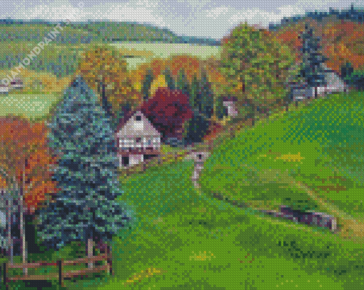 Cool Germany Countryside Diamond Painting