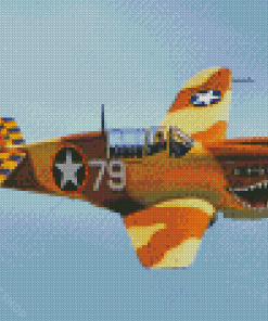 P 40 Warhawk Diamond Painting