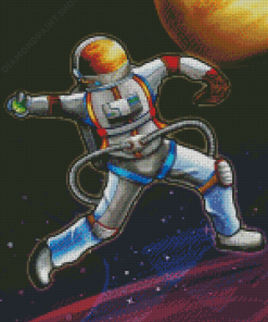 Cool Sports In Space Diamond Painting