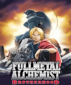 Full Metal Alchemist Brotherhood Anime Poster Diamond Painting