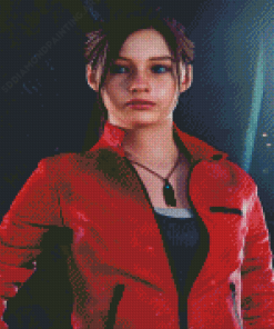 Resident Evil Claire Redfield Diamond Painting