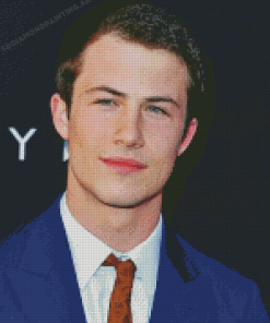 The Actor Dylan Minnette Diamond Painting