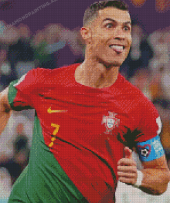 The Footballer Ronaldo Diamond Painting