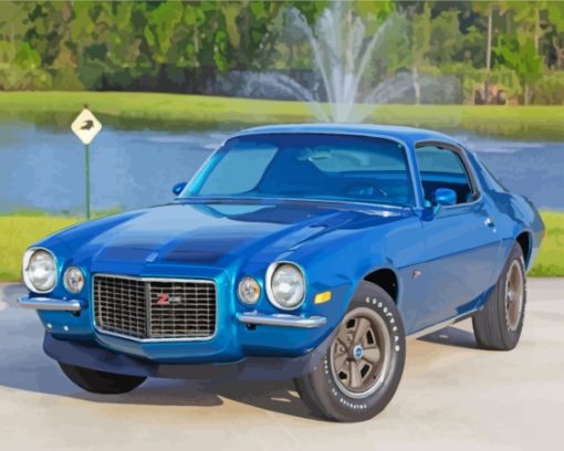 1970 Chevrolet Camaro Z28 3 Diamond Painting