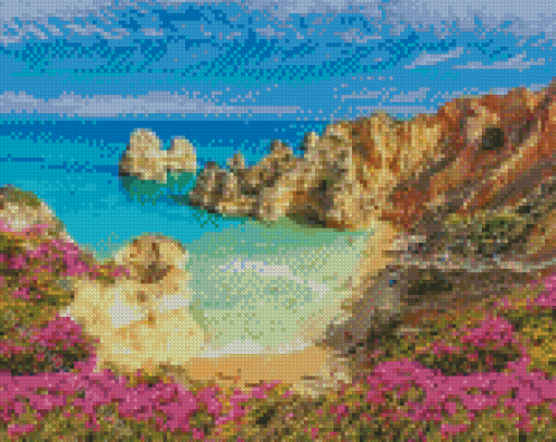 Algarve Beaches Diamond Painting