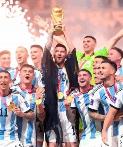 Argentina World Cup Win Diamond Painting
