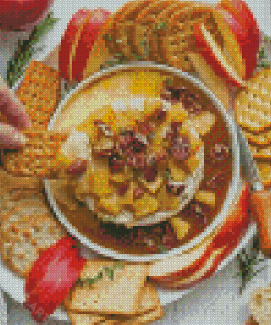 Baked Brie Cheese Diamond Painting
