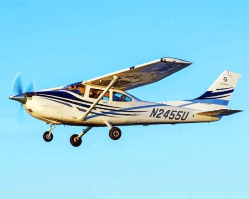 Cessna 182 Airplane Diamond Painting