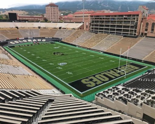 Colorado Buffaloes Stadium Diamond Painting