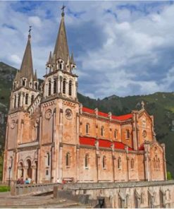 Covadonga Basilica Diamond Painting